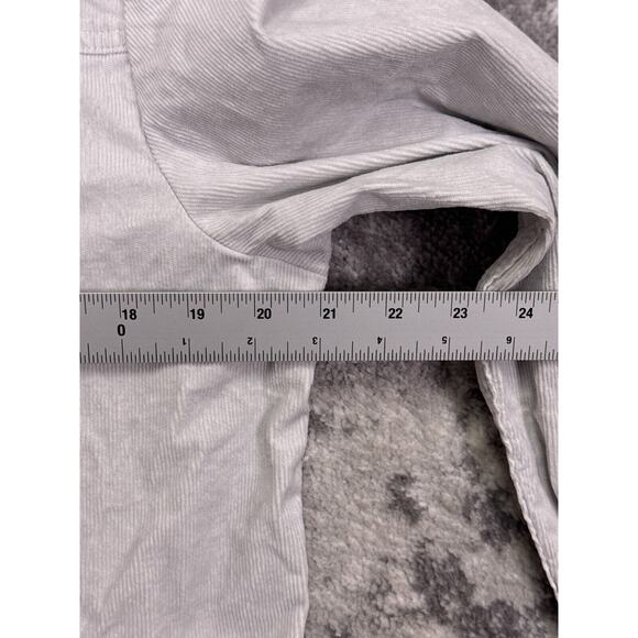 Brooks Brothers Jacket Medium Mens White Wale Corduroy Button Trucker - Picture 3 of 8